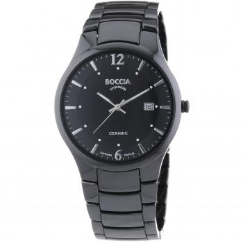 Montre Homme 39mm Quartz Céramique