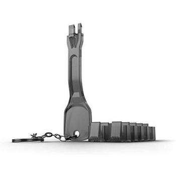 Bloqueo de puerto rj45 lindy (10 tapones, 1 llave)