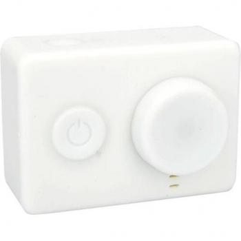 Étui silicone pour caméra d'action Xiaomi Yi avec capuchon d'objectif