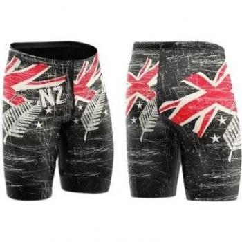 NZ Turbo Printend Jammers 2013 – Classic Black/Red XL