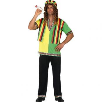 Rastafari Groove Costume – Hommes – Teinte Jaune