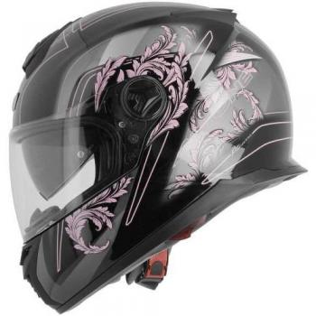 Casco Integral Astone GT800EVO-PIR-BP Negro/Rosa Talla S
