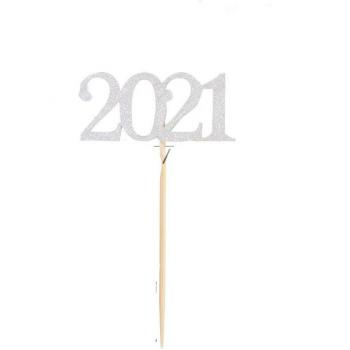 Festliche Gold Cupcake Deckel für Neujahr