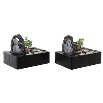 DKD Home Decor Buddha Fountain Kit – 29×21×23 cm – 2 Pieces