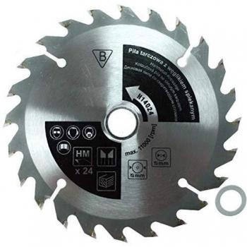 Lama circolare per legno 160x20mm T24 Dedra H16024
