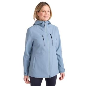 Mountain Warehouse Breeze Green Adjustable Hood Womens Waterproof Outerwear