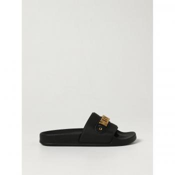 Moschino PVC Slide Nero 25