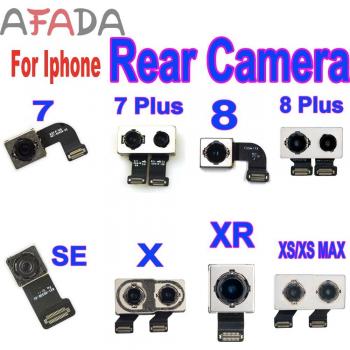 Kit de caméra arrière AAA+ pour iPhone 7 Plus, 8 Plus, SE, X, MAX, XR, XS MAX, 11 avec module de flash et câble flex