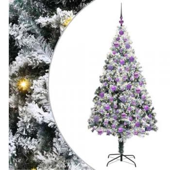 Arbre de Noël Artificiel Blanc 180 cm