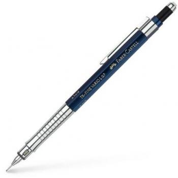Escritor Faber‑Castell TK‑Fine Vario L color azul con goma de borrar