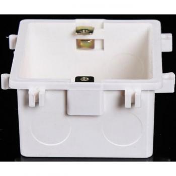 Boîte de montage Esooli 86x86MM blanche pour prise EU/UK