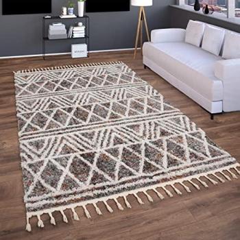 Tapis Chambre Adulte Shaggy 140x200 cm