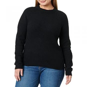 Maglione Nero con Girocollo – Eleganza Semplice