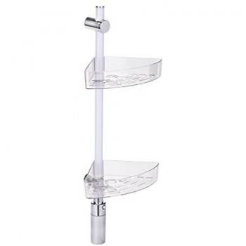 WENKO Duschregal mit LED-Beleuchtung, 74 cm