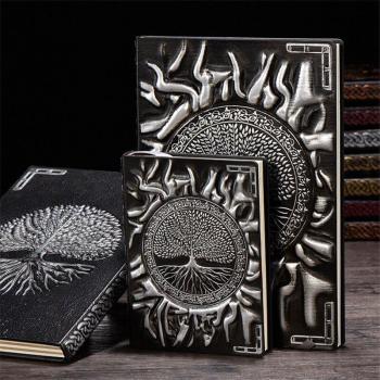 Livre de Croquis Cuir Étroit Arbre