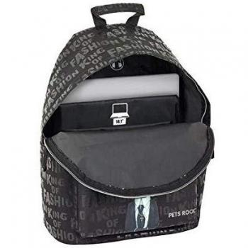 Mochila Pets Rock con Funda para Laptop