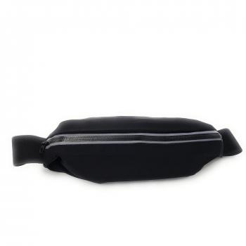 Revenlo® Damen‑Running‑Gürtel­tasche iPhone 8 – schwarz, reflektiv, wasserfest, anti‑sudor, verstellbarer Schultergurt