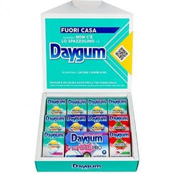 Set Daygum Igiene Orale Fuori Casa – 12 Unità (Protex, Fragola, Microtech, Defense Pro)