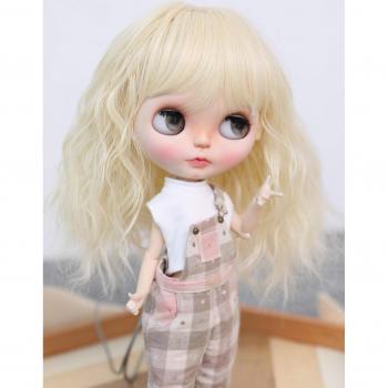 Blonde Long Curl Wig, 9‑10 Inches – Linfairy 69