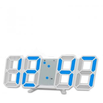Modern 12/24‑Hour LED Digital Clock with Date & Temp