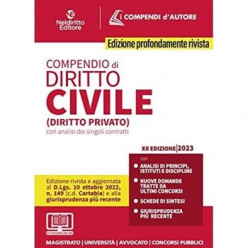 Compendio Di Diritto Civile 2023