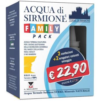 Paquete Familiar de Agua Sirmione 12F
