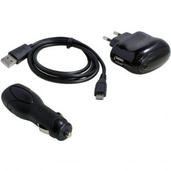 Paquete de Accesorios con Buje Micro‑USB 1A para HTC EVO 3D