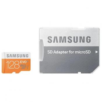 Cartão Micro SD 128 GB Samsung EVO Classe 10