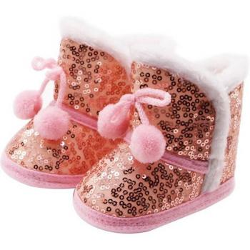 Bottes courtes d'hiver avec paillettes pour enfants