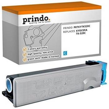 Prindo Kyocera TK‑520C 1T02HJCEU0 Cyan Toner – Alternative Patrone