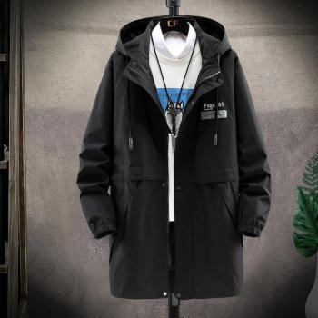 Men's 10XL Long Jacket with Removable Cap