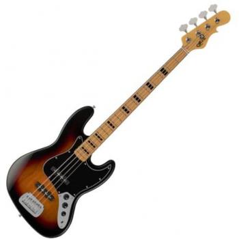 G&L 3 Tonalités Jazz Bass Sunburst