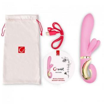 Vibratore rabbit Grabbit Mystic Rosa