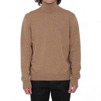 Maison Margiela Camel Cashmere Turtleneck, Men's L Size