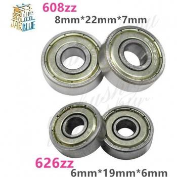 Rodamiento de bolas 608zz y 623zz a 688zz, 5 piezas para impresoras 3D