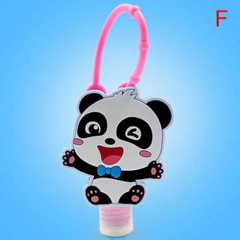Botella Colgable de Silicona para Gel de Manos con Diseño Infantil
