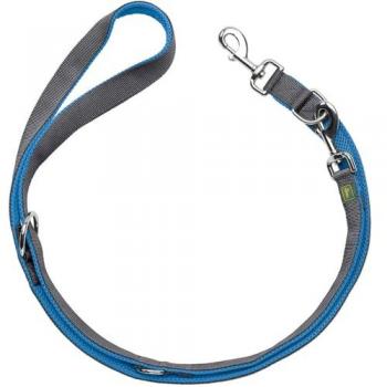 Hunter Tierbedarf Maldon Führleine 200 cm Blau/Grau