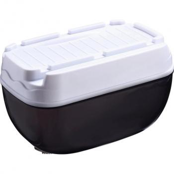 Soporte de papel higiénico con almacenamiento