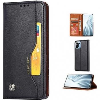Trousse portefeuille MTP – Case pour Xiaomi Mi 11 Lite 5G – Noir