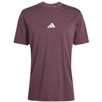 Top deportivo adidas Essentials 3 franjas en color rojo