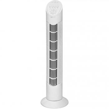 Clatronic Turmfan TVL 3546 – 76 cm, 50 W, 75° Schwenk, leise Funktion