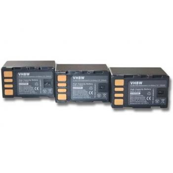 Vhbw Li-Ion Akku 2100 mAh für JVC Kameras