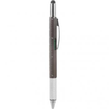Versatile Touchscreen Pen with Built-in Level and Screwdriver