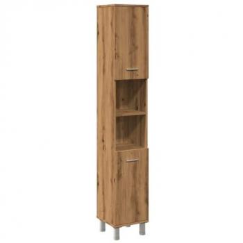 Mueble de Baño Roble 30x30x179 cm Vidaxl
