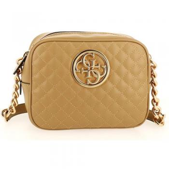 Guarda la Borsa Guess G Lux Tan