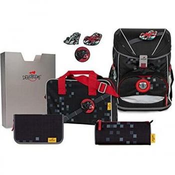 ErgoFlex 5‑Teil Buttons‑Schulranzen – 38 cm SpeedPower