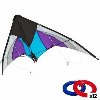 Pop-Up Cometa Eolo Mágico en Blanco y Morado