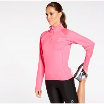 Felpa Donna Running Rosa Taglia L