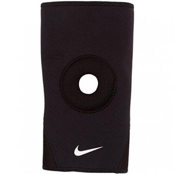 Nike Open Patella Knee Brace, Unisex, Black, Small