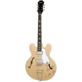 Epiphone Casino Thin-Line Hollow Body E-Gitarre, Naturlack